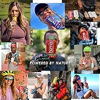 Vista 7 de Huma Chia Energy Gel, Variety 24-Pack - Stomach Friendly, Real Food Energy Gels Paquete variado