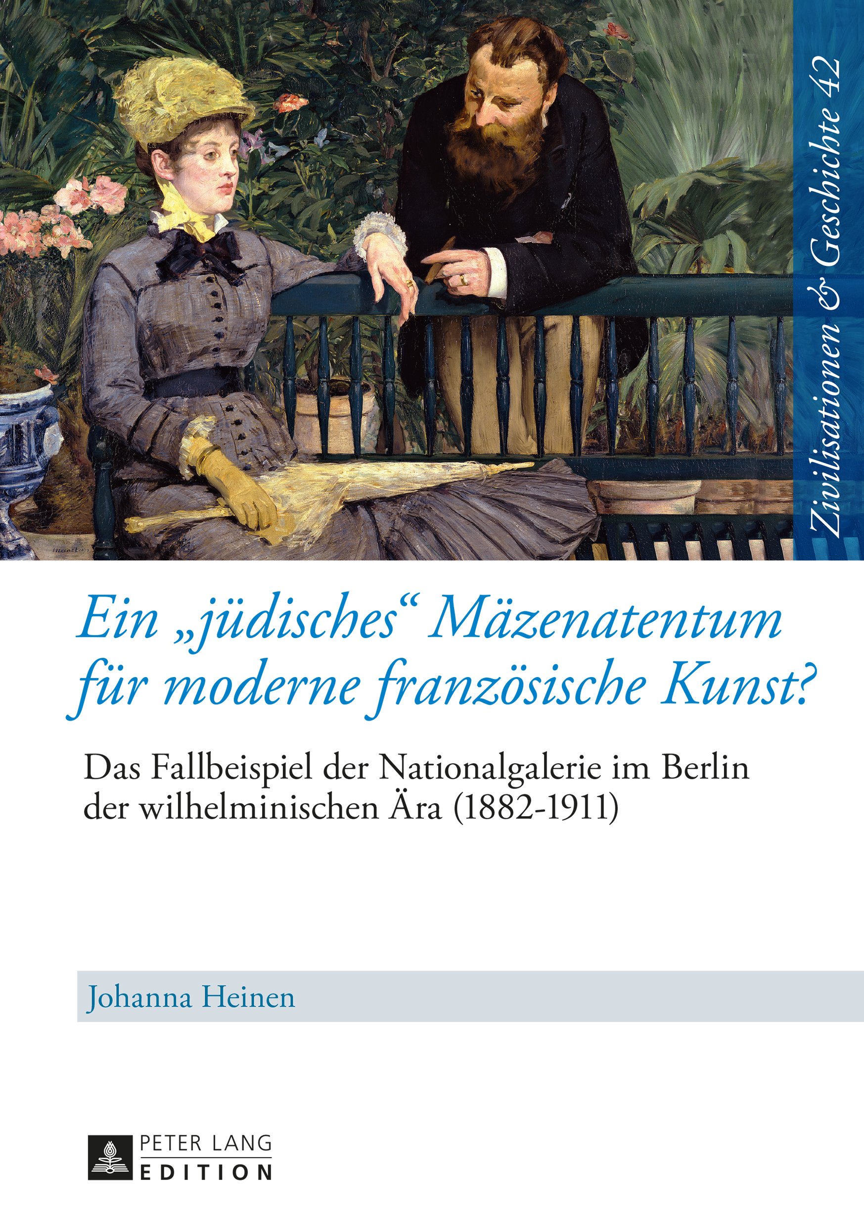 Art français moderne livre d'étude socio-historique approfondie de la Nationalgalerie