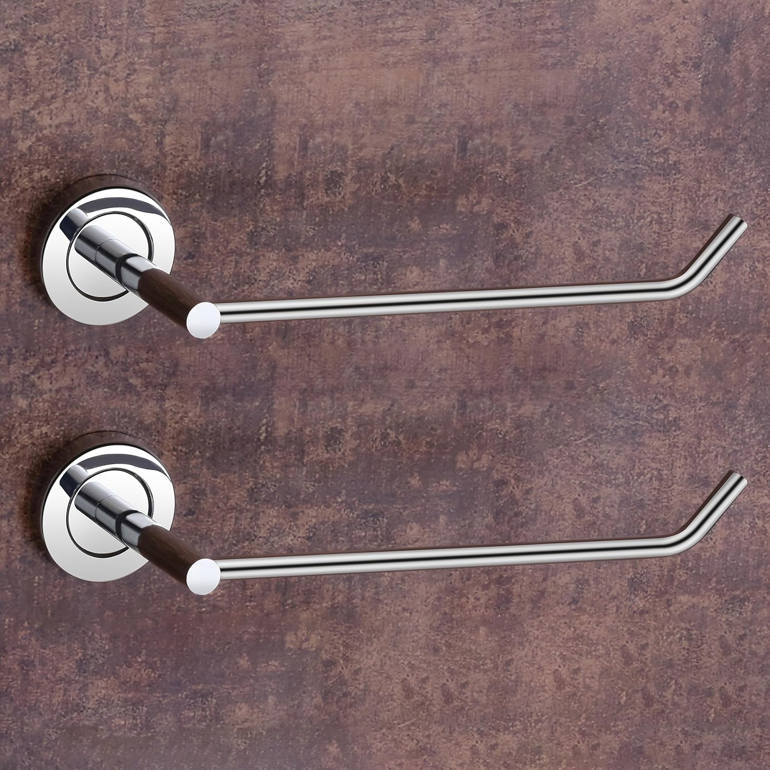 Plantex Stainless Steel Towel Ring for Bathroom/Napkin Hanger for Wash ...