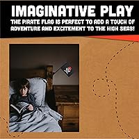 Vista 3 de Squirrel Products Accesorio de columpio con bandera pirata