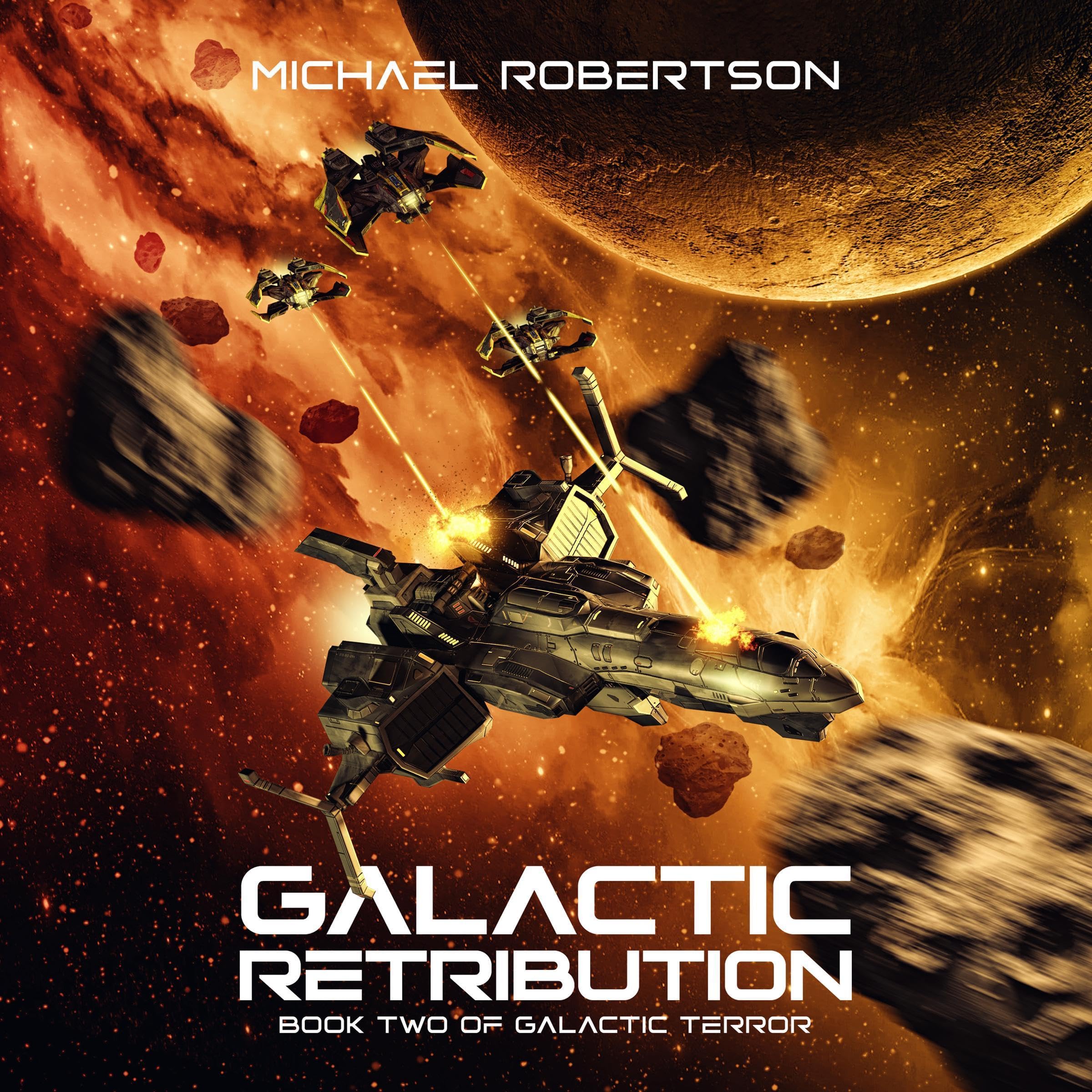 Cover art for Galactic Retribution