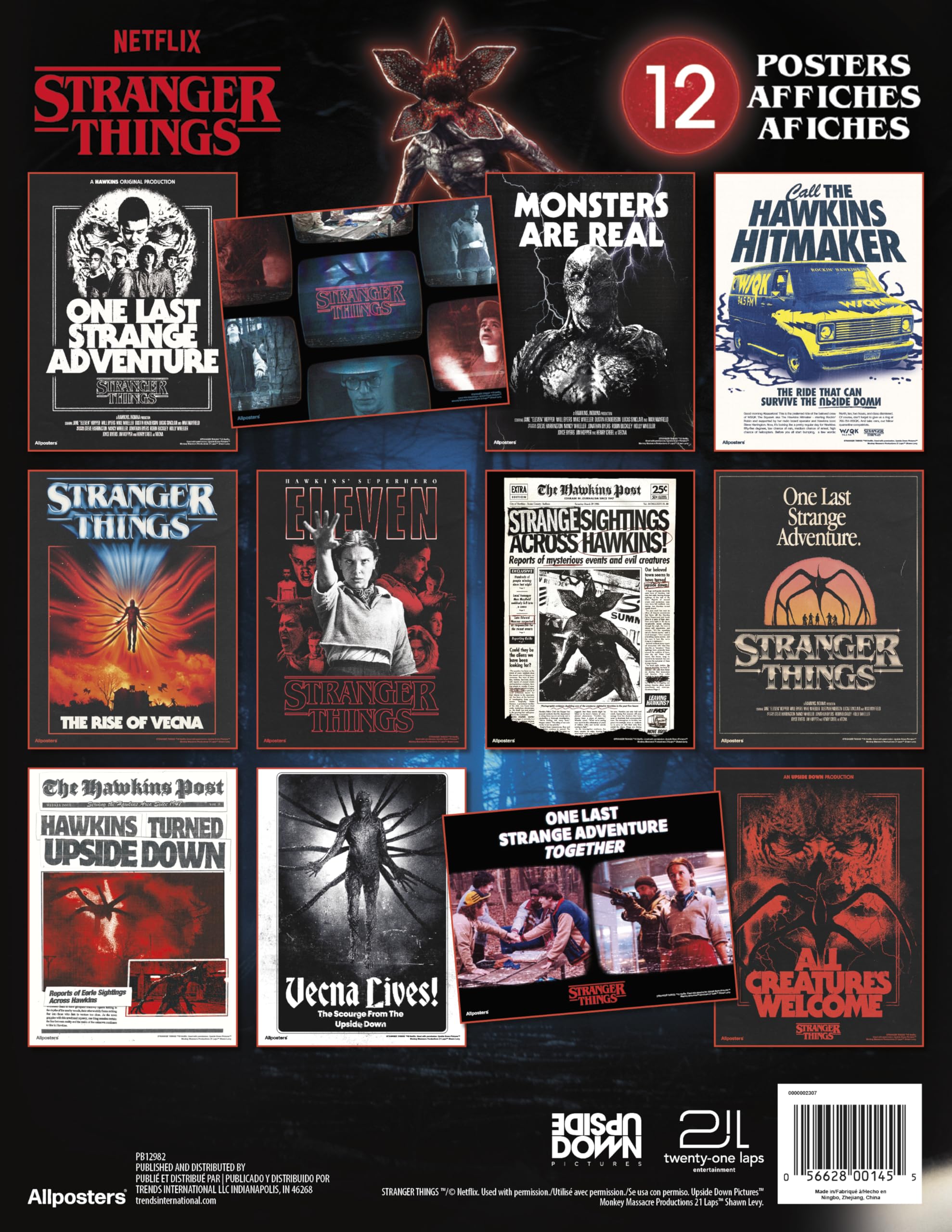 Amazon.com: Netflix Stranger Things: Season 5 (2025) Poster Book