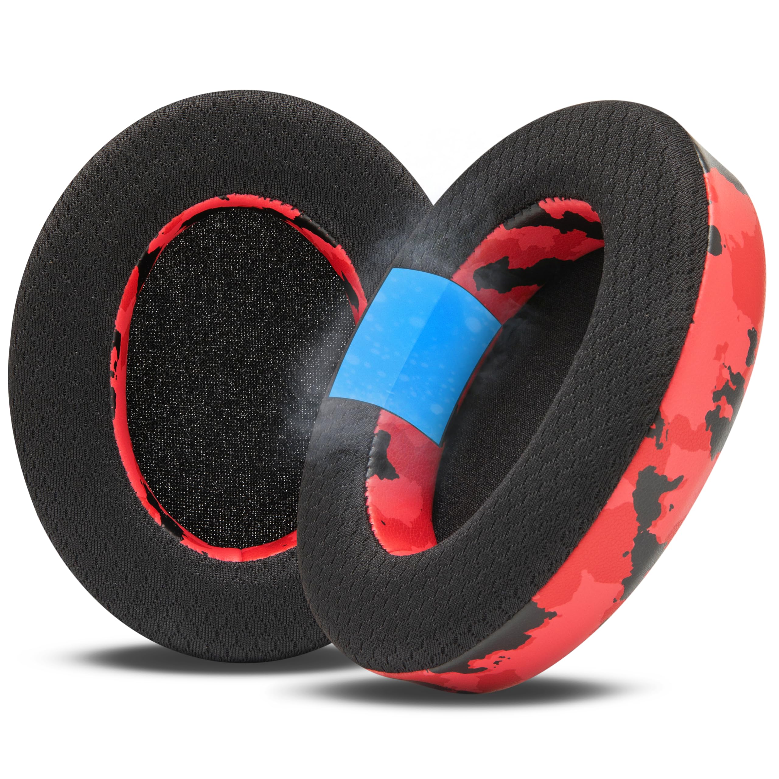 gelati freddi per cuffie sennheiser in rosso camo