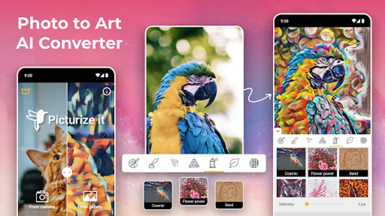 AI Photo to Art Converter App on Amazon Appstore