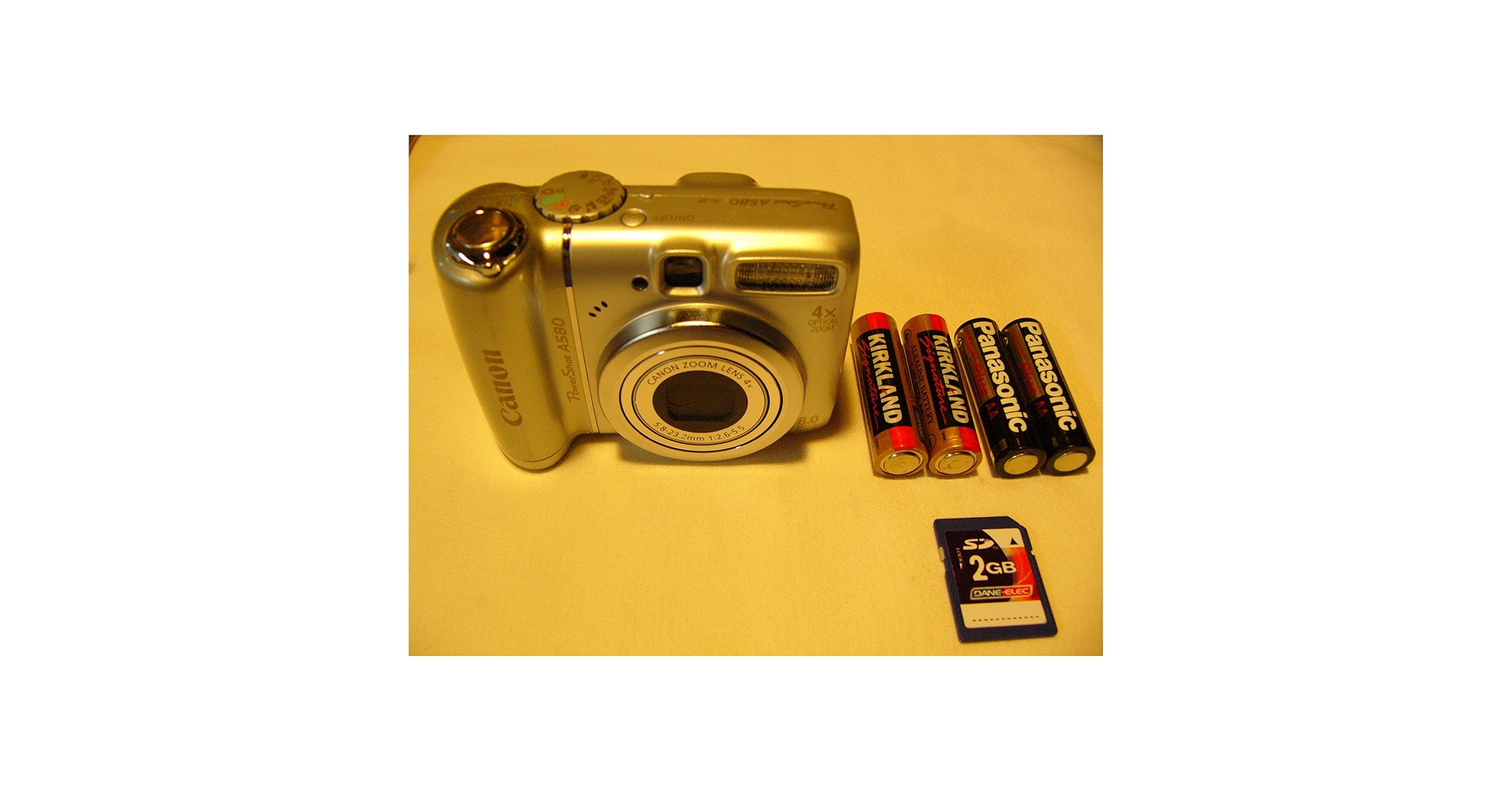 Canon PowerShot A580 箱付き Canon PowerShot A580 箱付き Canon PowerShot A580 Digital