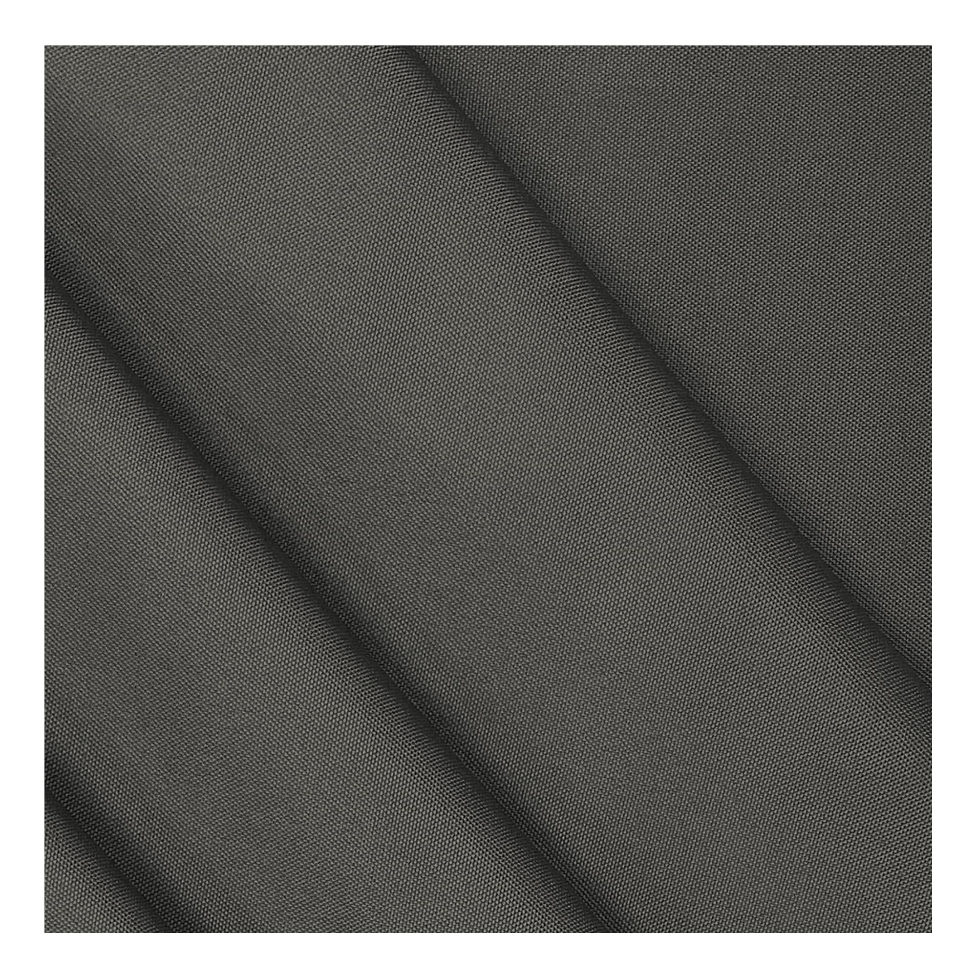 Fabrics King Online Dark Grey Canvas Water Repellent Fabric 20Oz/600D Soft Pu Coated On The Reverse Side For Outdoor Cushions, Furniture Cover | 59’’| 145Cms Wide | Sold By The Metre (, 1 Metre)