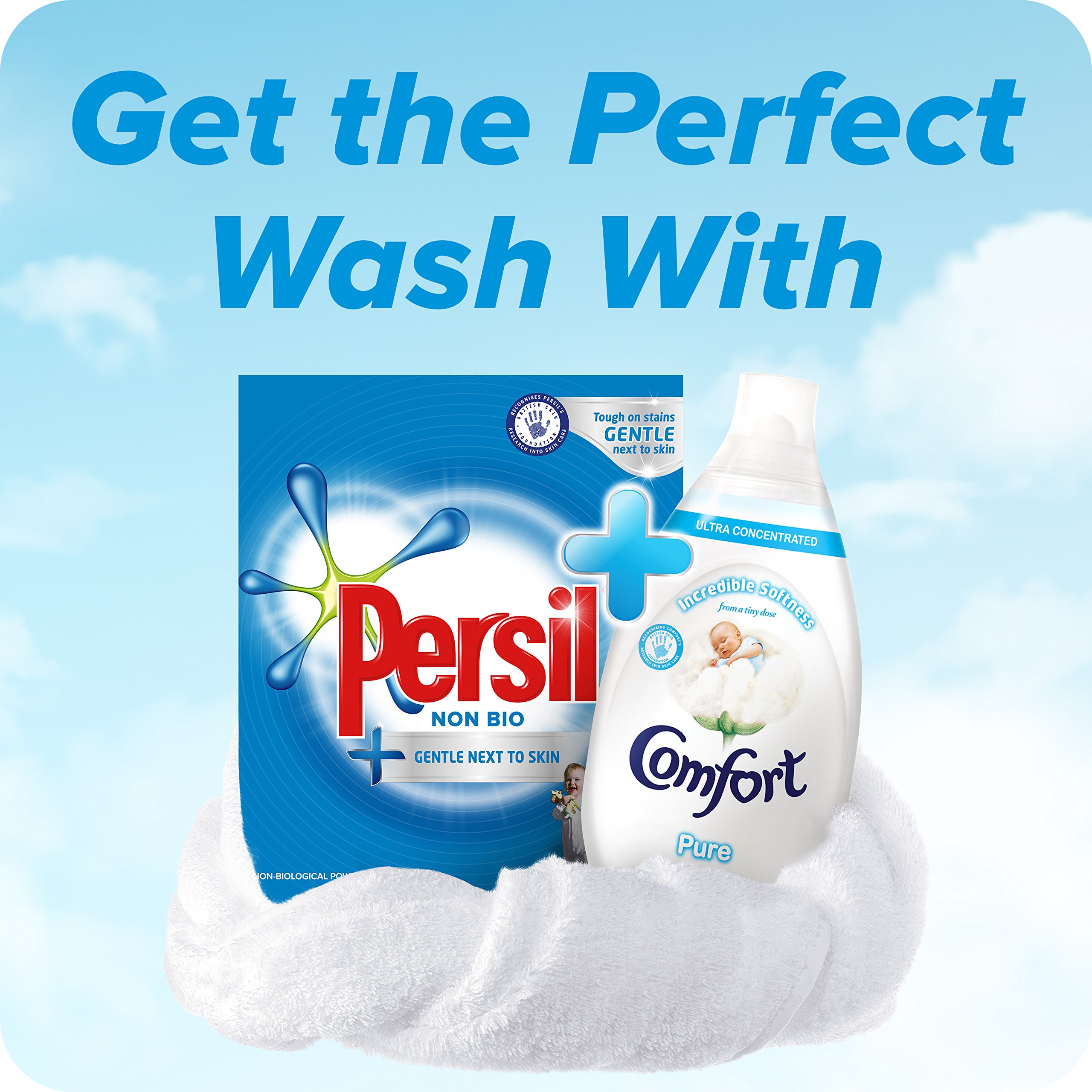 Persil, detersivo in polvere non biologico, confezione da 8,4 kg