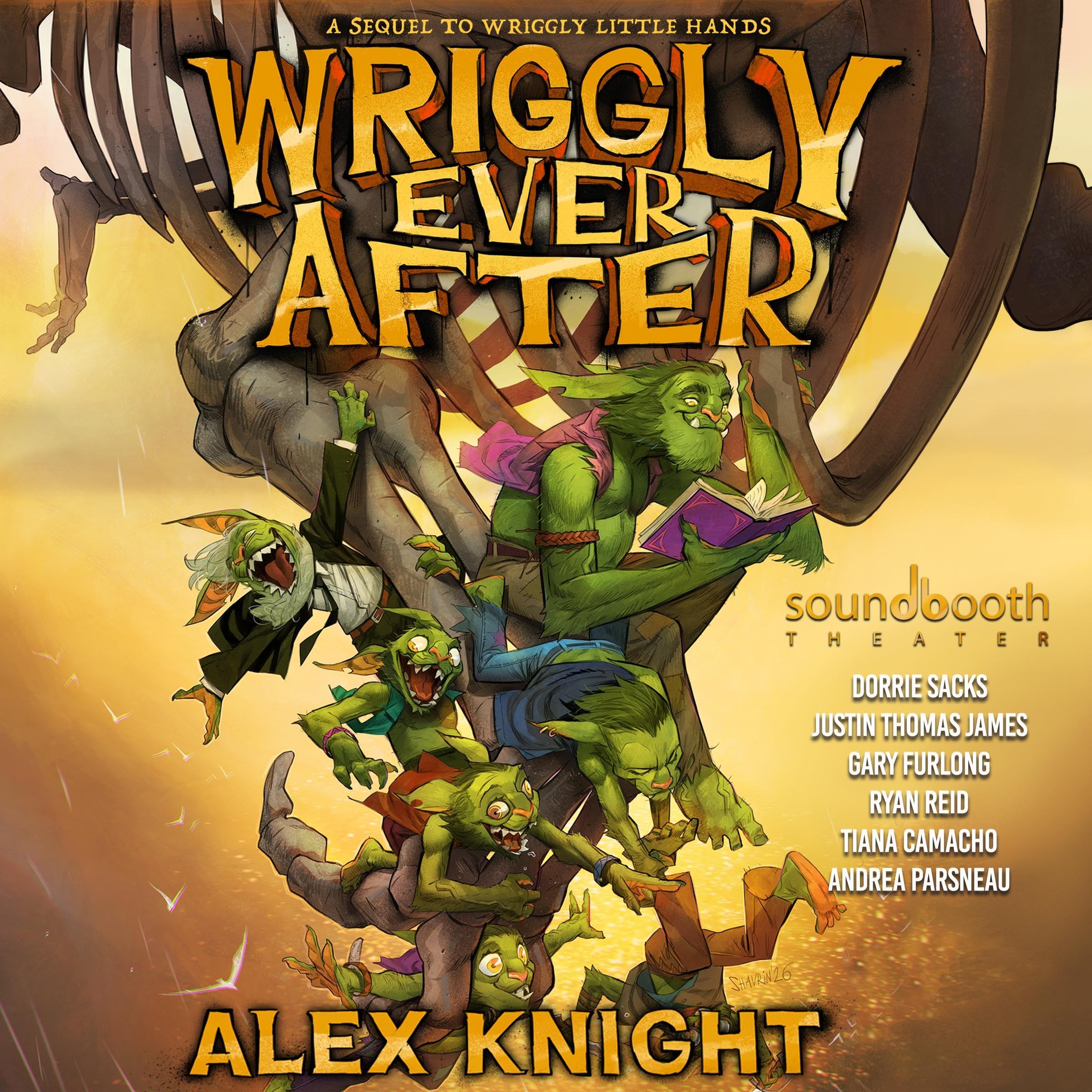 Cover art for Wriggly Ever After