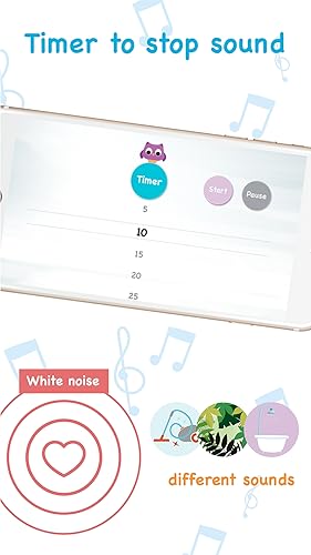 Doces sonhos: som do bebê / ruído branco bebê, Ruído branco: sono bebê - sons água, sons coração, so
