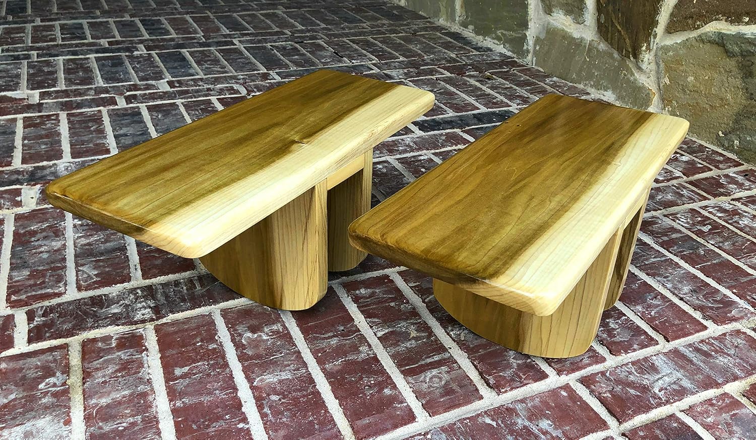 Pi Style Meditation Bench Made of Poplar