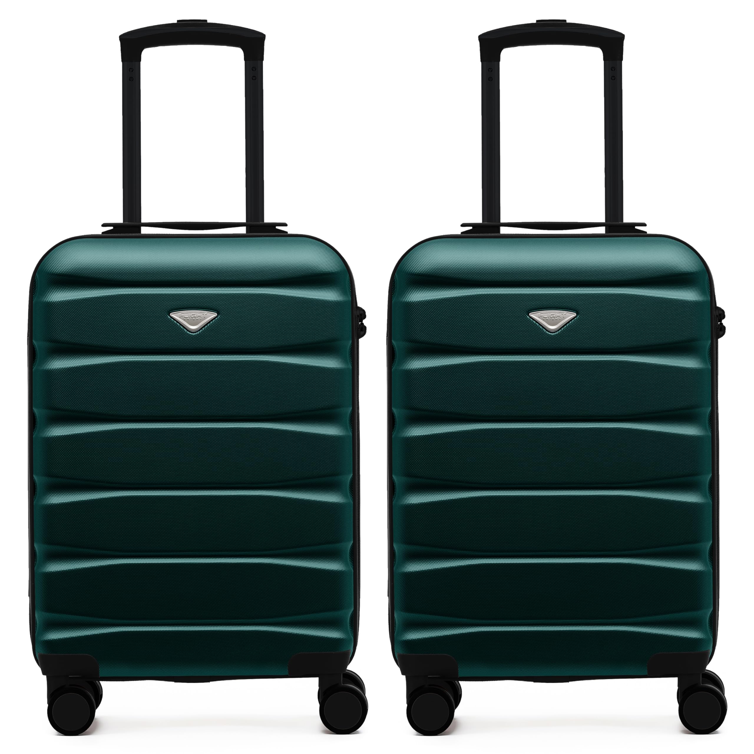 Flight Knight Underseat Cabin Suitcase 45x36x20cm | Free Hand Luggage for EasyJet & Wizz Air | Lightweight ABS Hard Shell with 8 Silent-Glide Spinner Wheels | Max Space Travel Bag — view 110