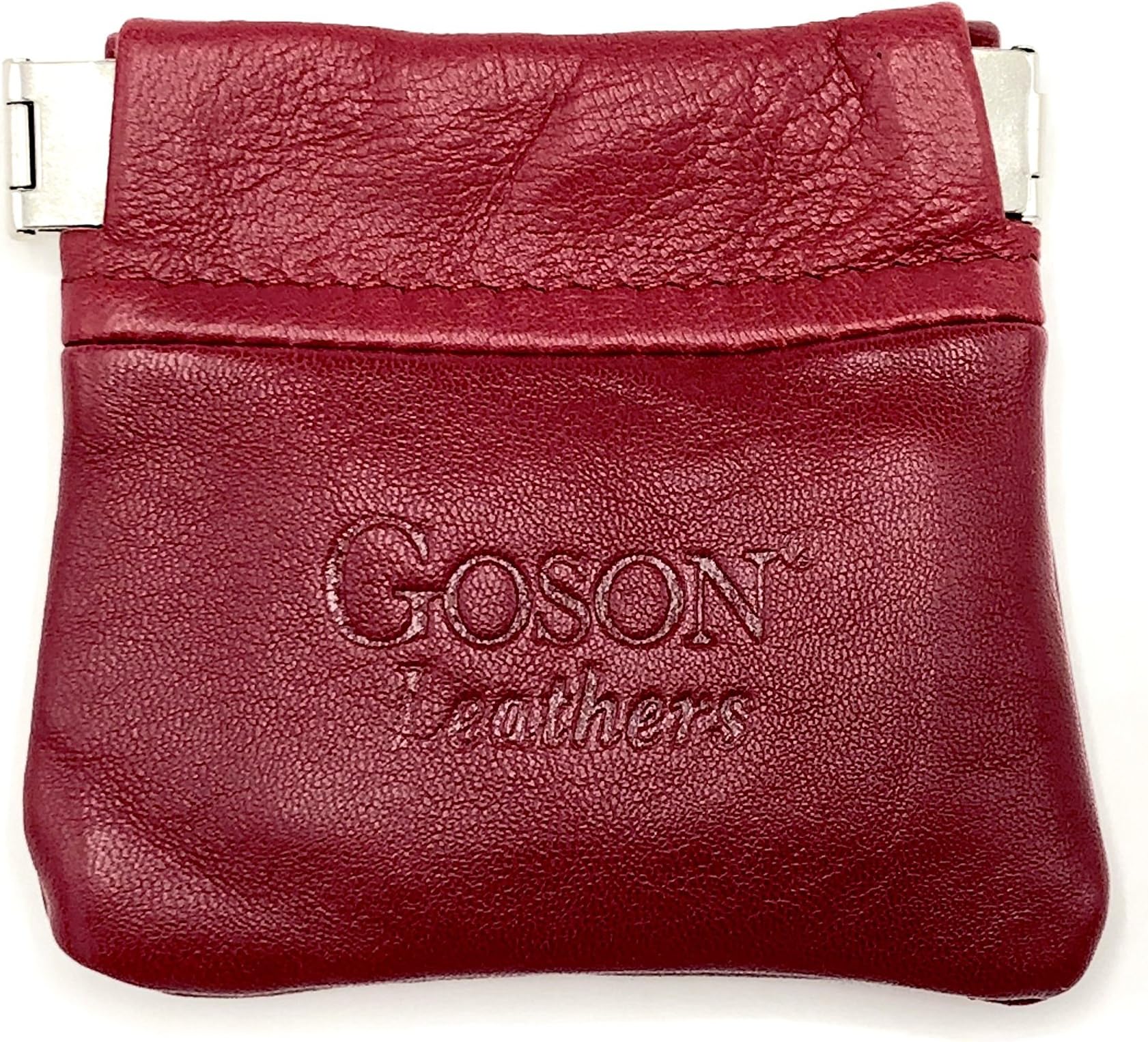 GosonWomen's Squeeze Coin Pouch By North Star Small Red
