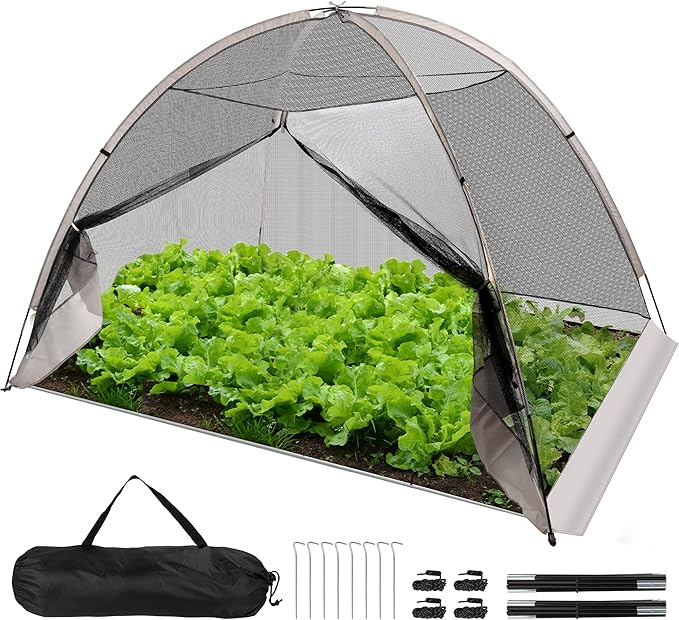 Rengue Pond Net Cover, 13x17FT Large Pond Cover Dome with