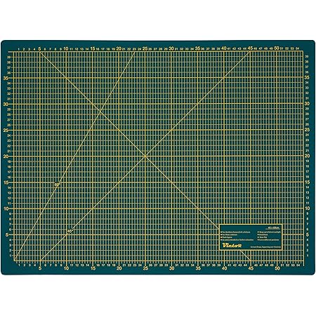 Schneidematte Selbstheilend 30x45cm Schwarz/Grün - Für Bastelarbeiten & Handwerk