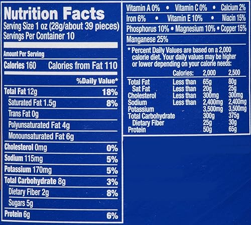 Vista 16 de PLANTERS Cacahuetes salados, recipiente de 9.5 onzas (paquete de 6)