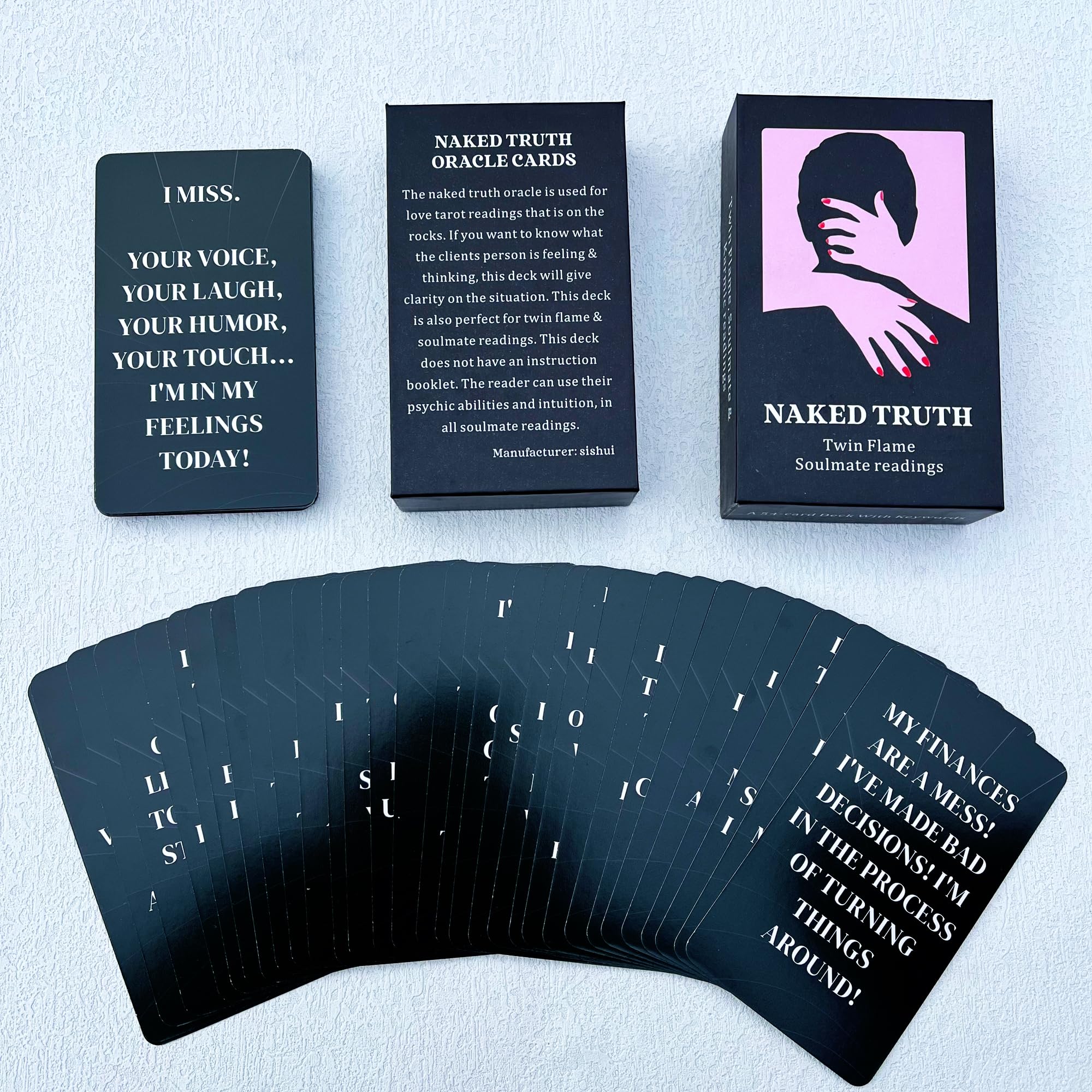 Love Oracle Cards,Naked Truth Oracle Deck,Soulmate Oracle Cards