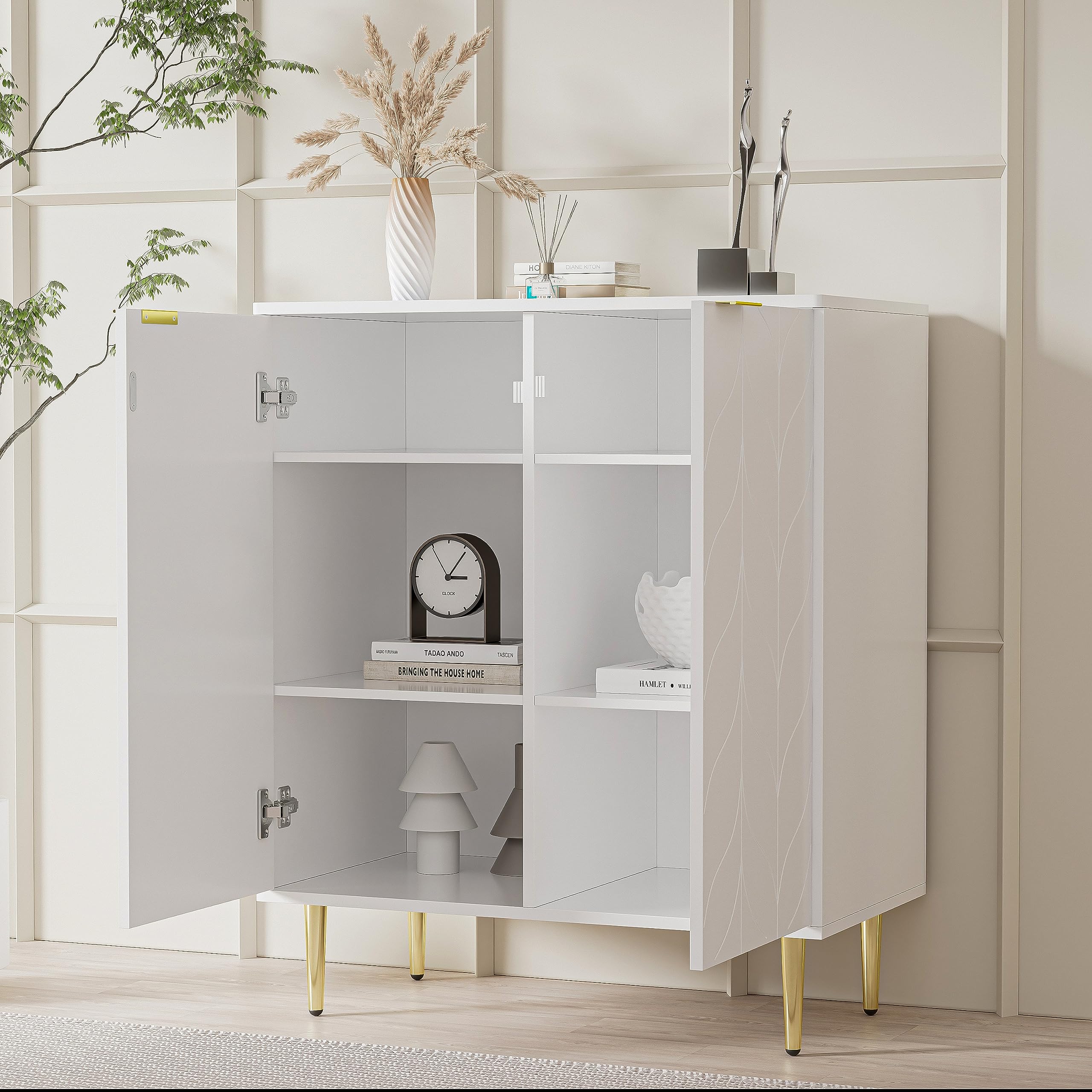 Dressoir Fly 140cm - Hangende of staande – (kies een kleur) – Meubel Square