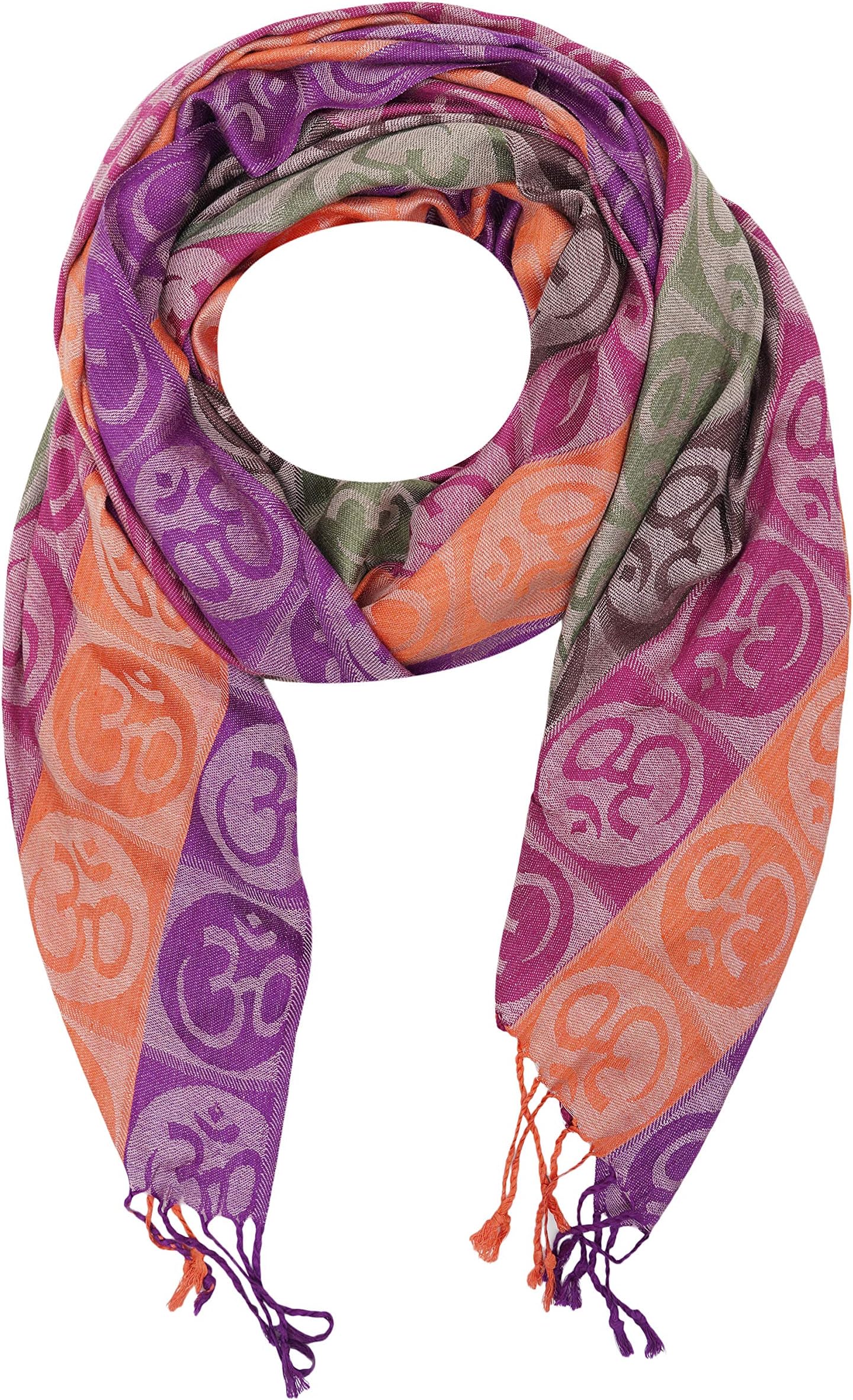 Buddha Meditation Prayer Shawl Yoga Wrap Cover (Red)