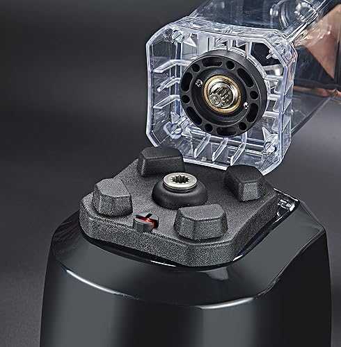 Miniatura 5 de Licuadora profesional silenciosa de 1300 W – Jarra Tritan sin BPA de 32 onzas, trituradora de hielo y batido congelado para batidos, leche,