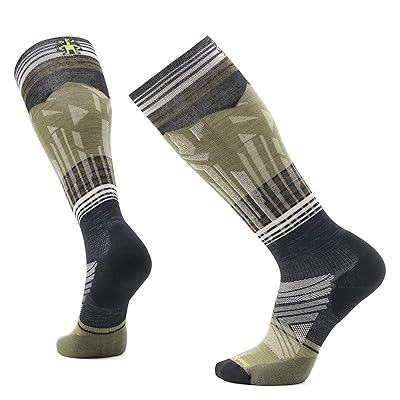 Smartwool Ski Targeted Cushion Summit Shot Over The Calf Socks Men