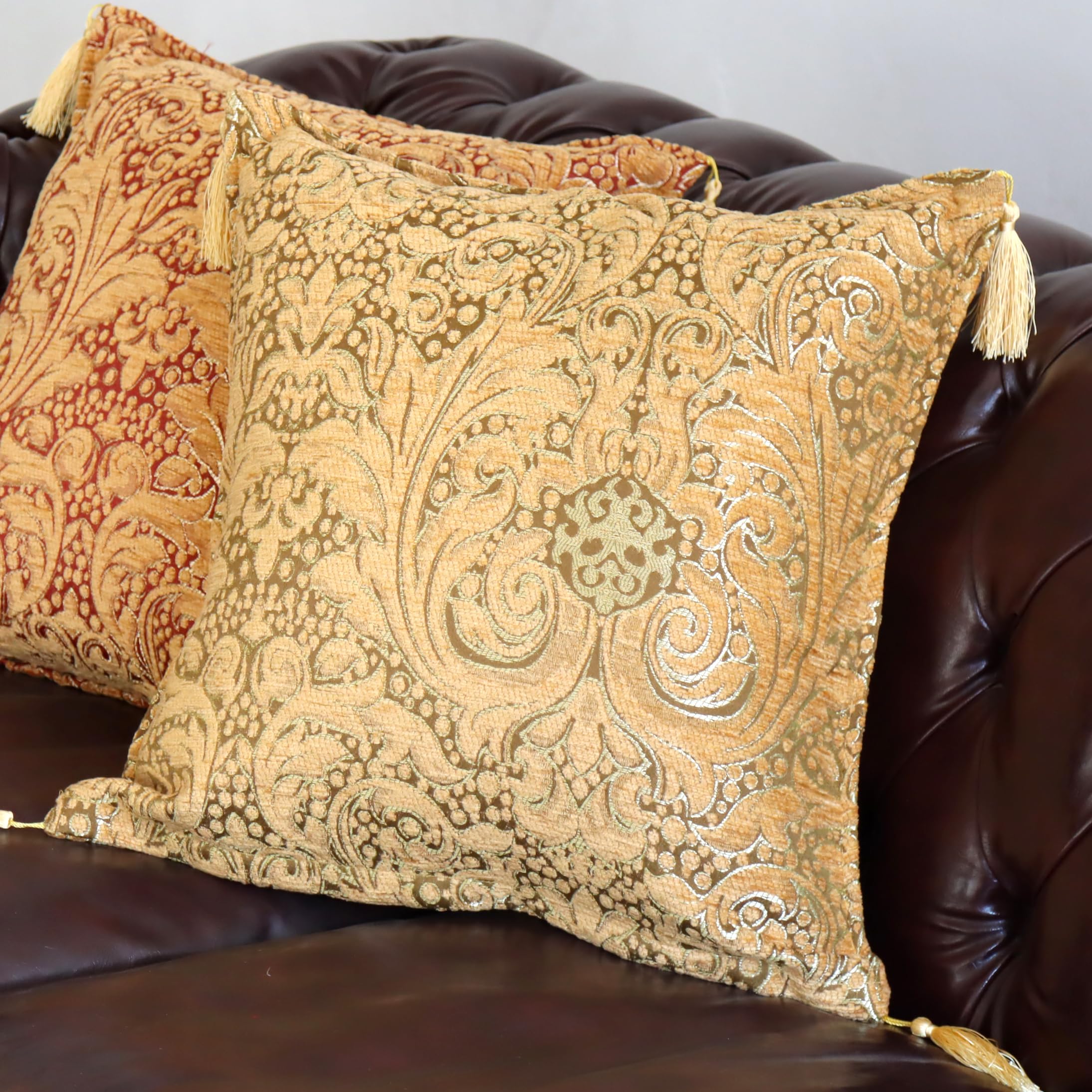 トルコ柄　クッションカバー トルコ 絨毯柄 クッションカバー | トルコランプショップEn