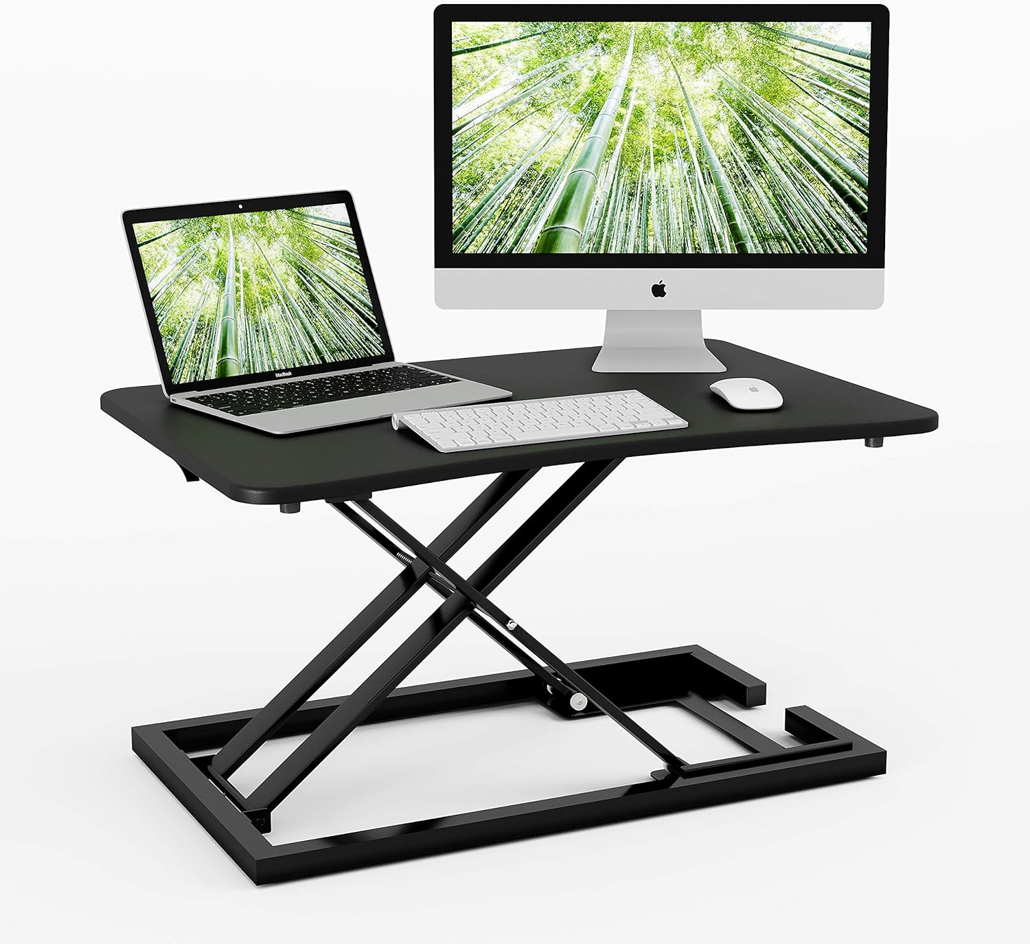ZHU CHUANG Stand Up Desk Standing Desk Converter Gas Spring