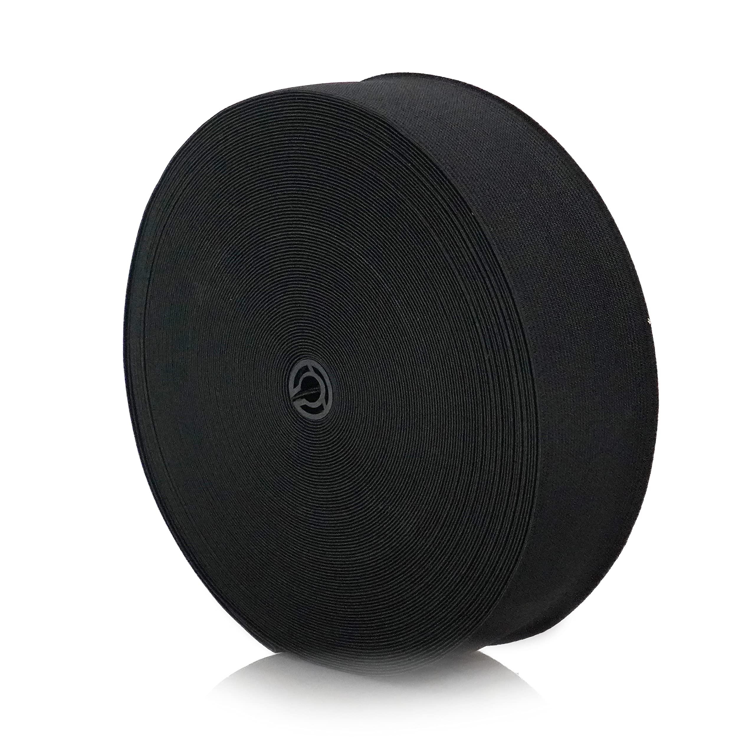 Trimz Elastic, Black, 50mm x 25m - Image 2