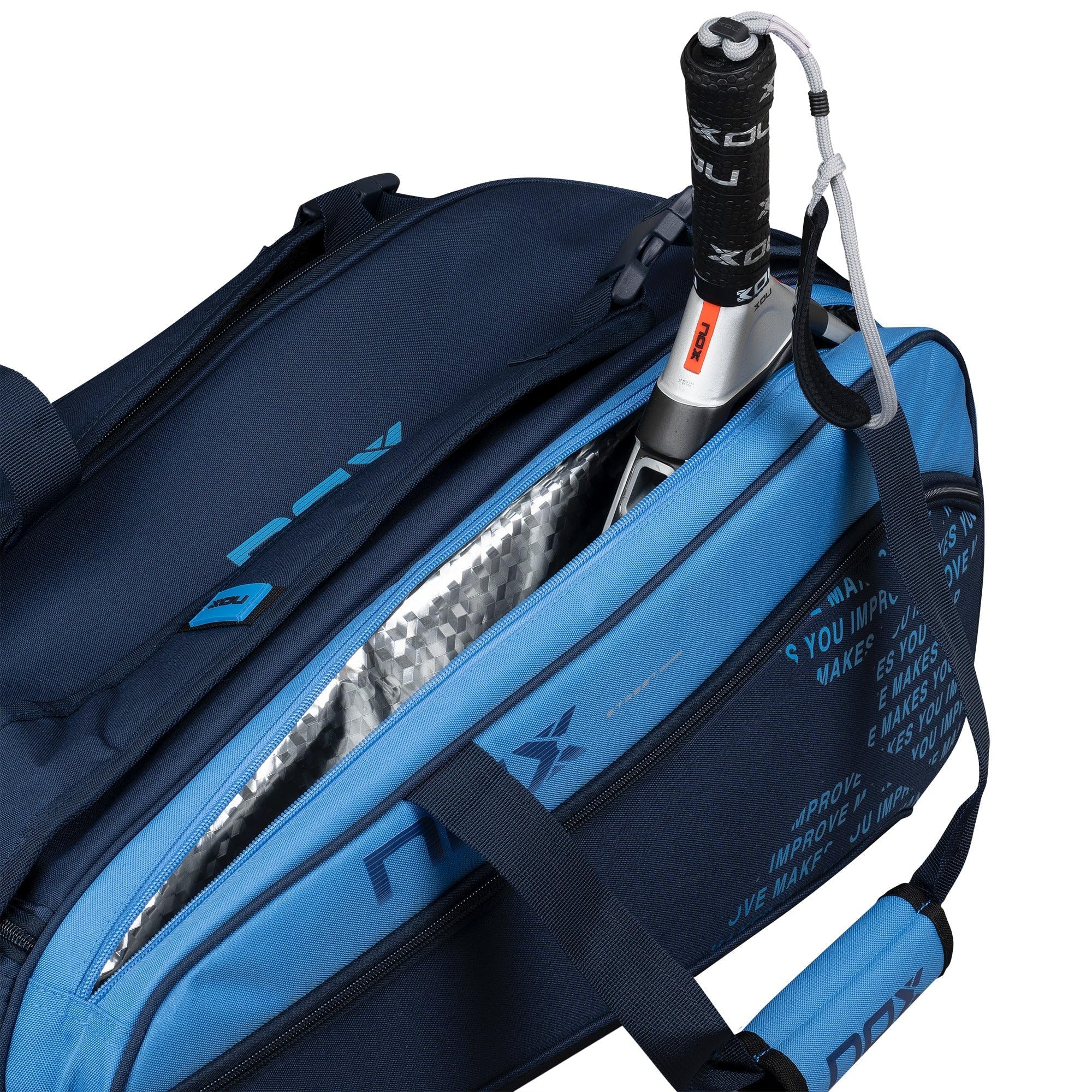 NOX Serie Street Blu Cielo Portaracchette