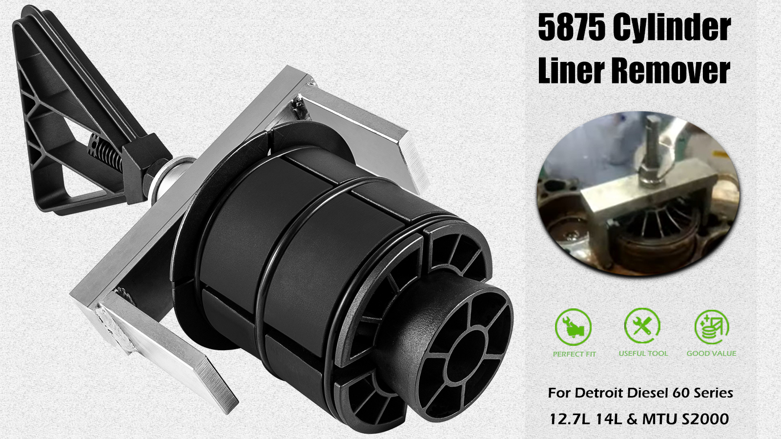 Amazon.com: J45876 Cylinder Pack Liner Puller Remover Tool J-45876