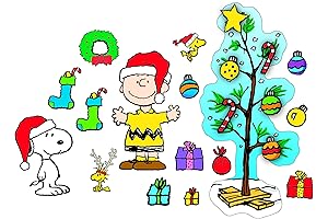 Eureka's Charlie Brown Christmas Bulletin Board Set: Classroom Decoration Perfection