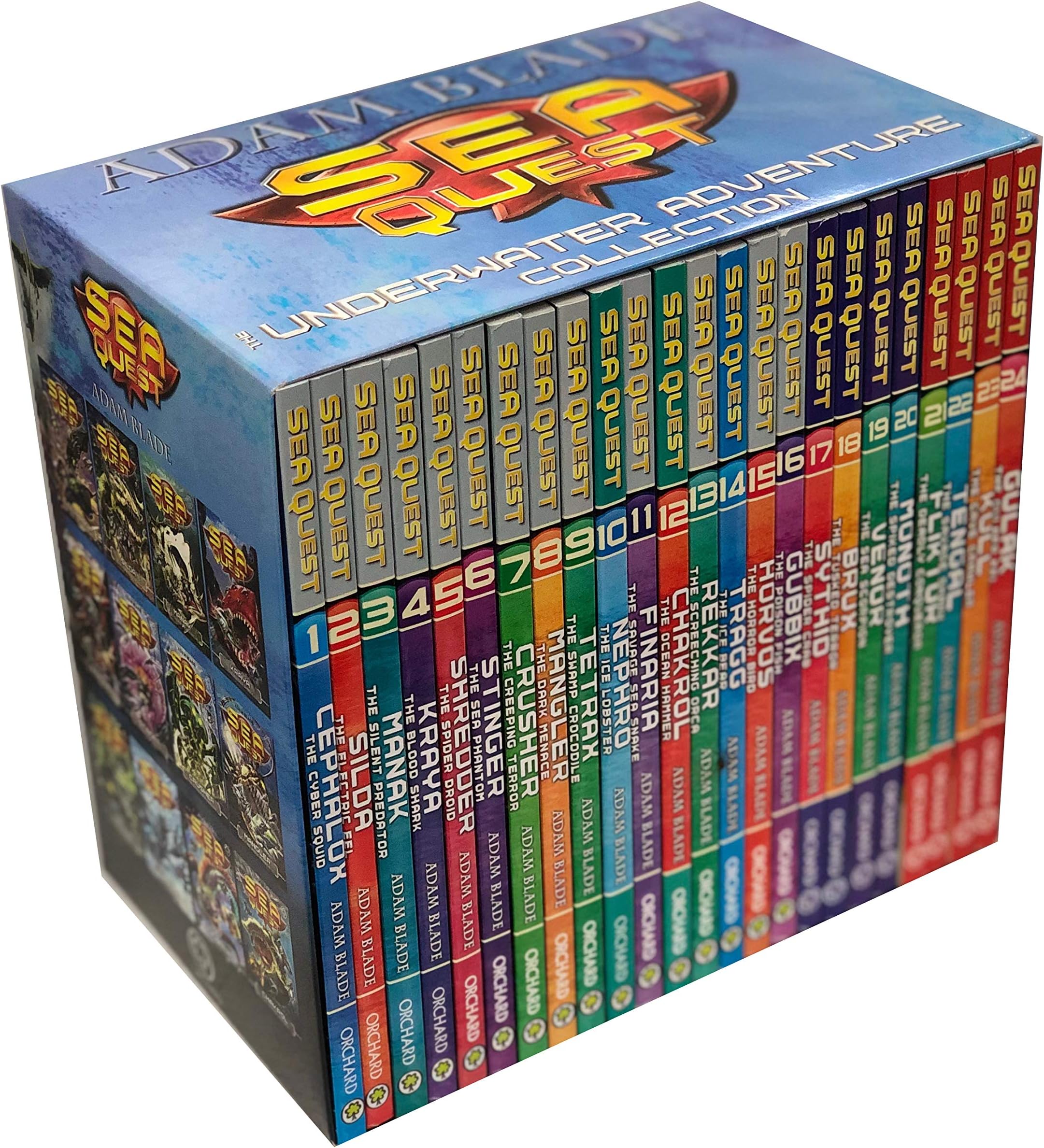 SEA QUEST COLLECTION OF 24 TITLES IN BOXSET
