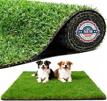 Artificial Grass, Fake Grass for Dogs, 47.3" x31.5 Dog Turf Potty Training Rug, Reusable and Easy to Clean Indoor Outdoor Mat Decoration 47.3x31.5 inches