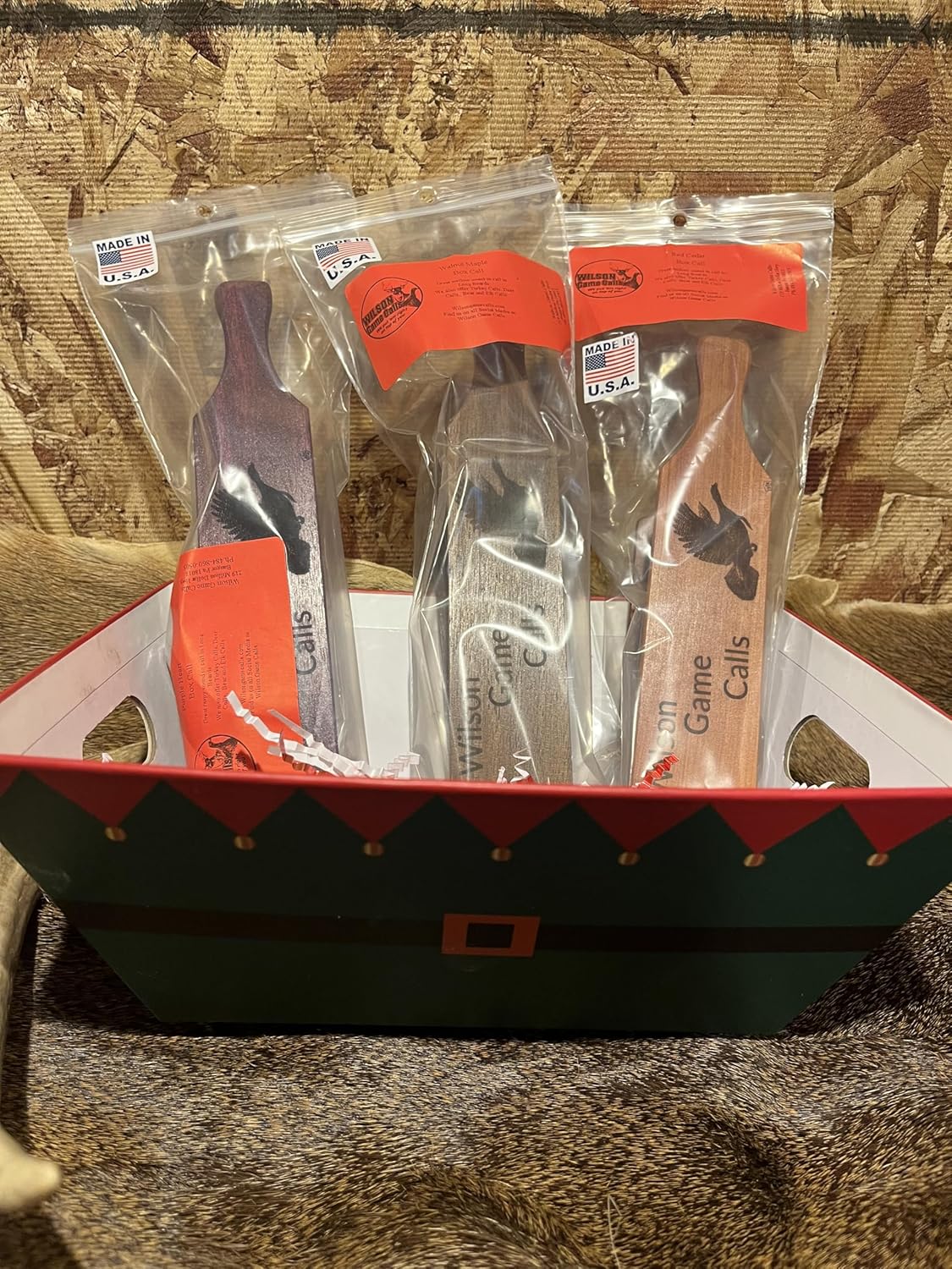 Turkey Box Call Gift Basket