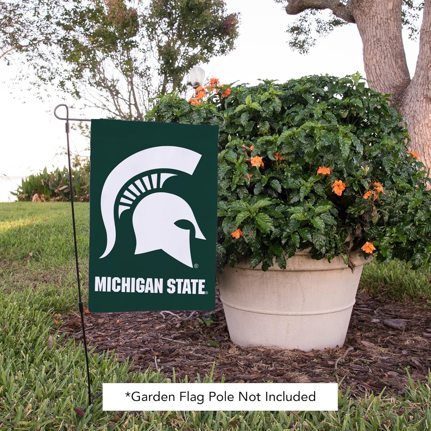 Desert Cactus Michigan State University MSU Garden Flag – 19 x 12 inch Michigan State Spartans Banner, For Outdoor Display and Events (Design K) - Image 6