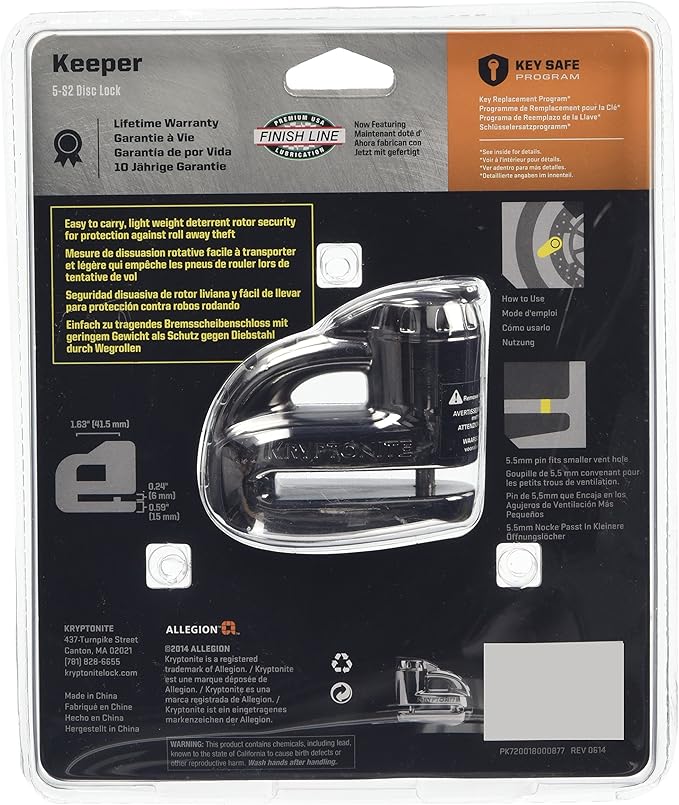 Kryptonite keeper 5 s2 Clearance