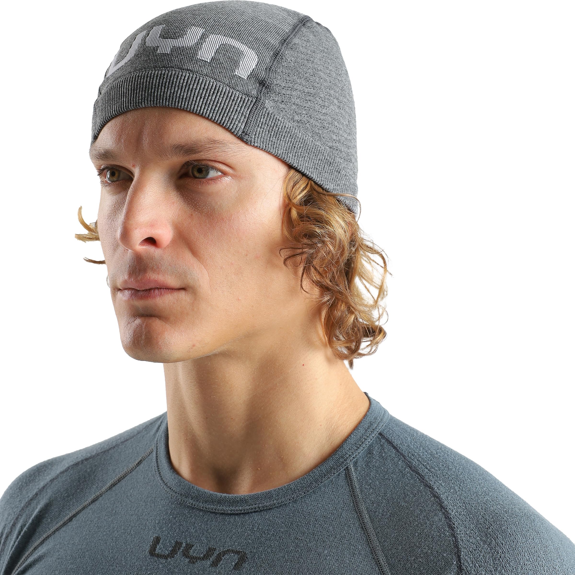 UYN Unisex Recap Under Helmet Mütze, grey Melange, 54|56|58