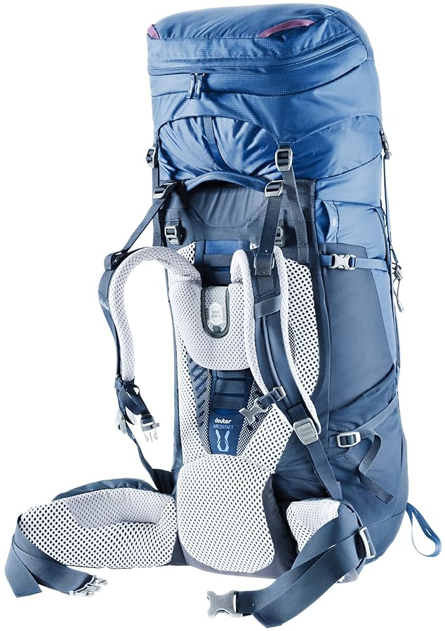 Deuter - deuter/ドイター エアコンタクト65+10 D3320519 OneSize ネイビー系 Deuter ( ドイター ) エアコンタクト 65+10