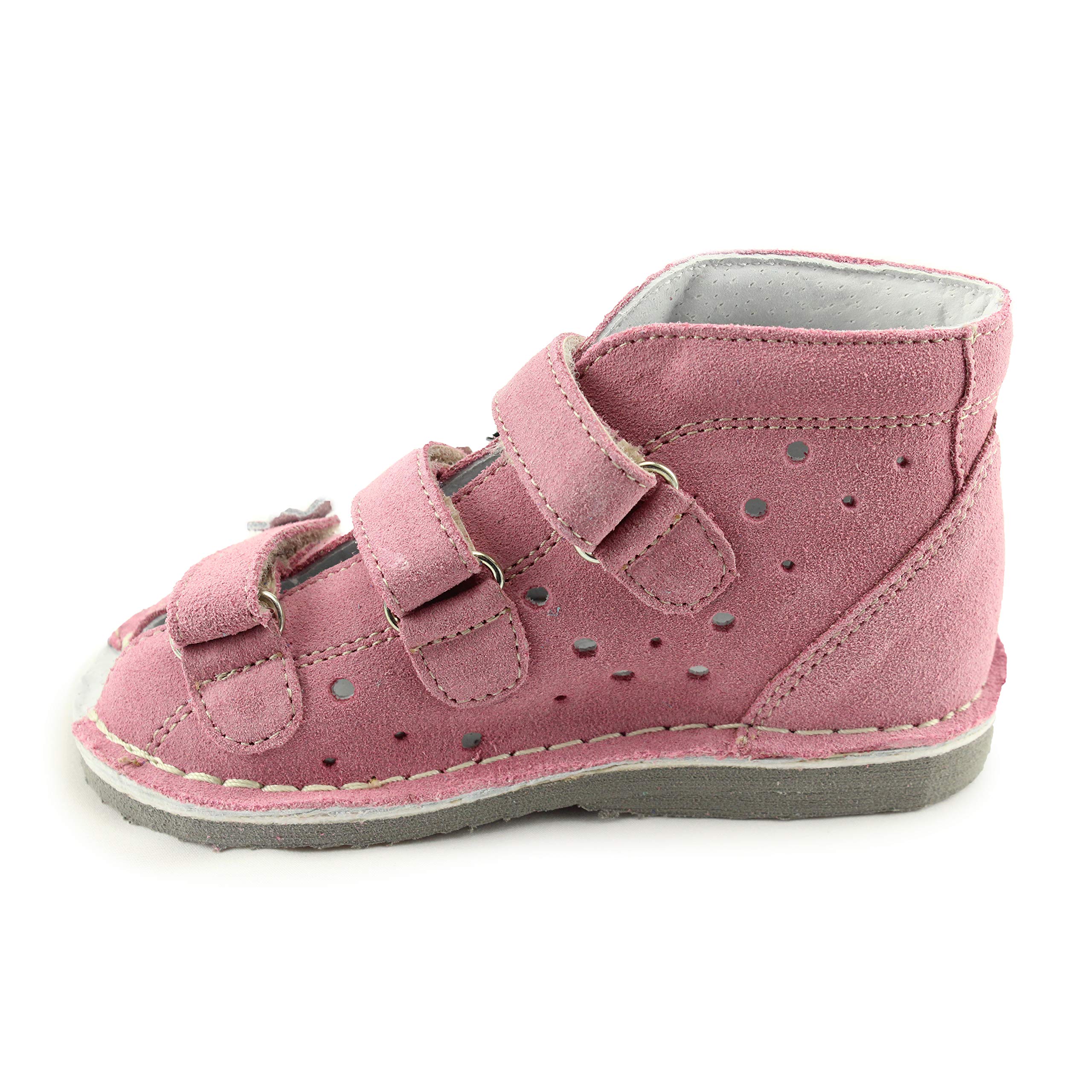 Danielki Baby Girls/Girls High Orthopedic Shoes (S124) EU 18/US 2.5-3.5 Pink