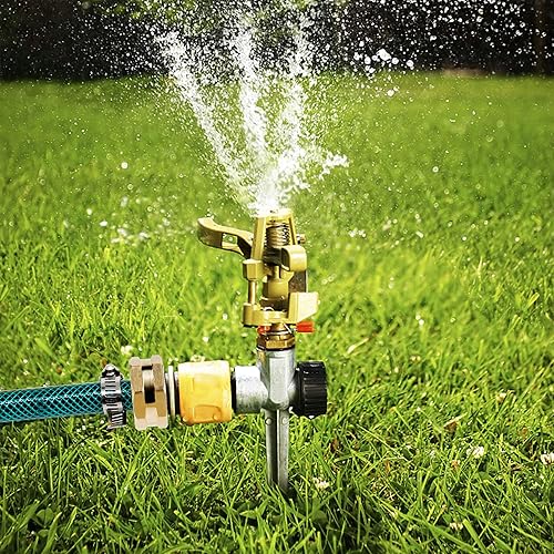 Miniatura 4 de Twinkle Star Conector de reparación de manguera de jardín de latón resistente de 12 pulgada con abrazaderas de acero inoxidable, accesorios de