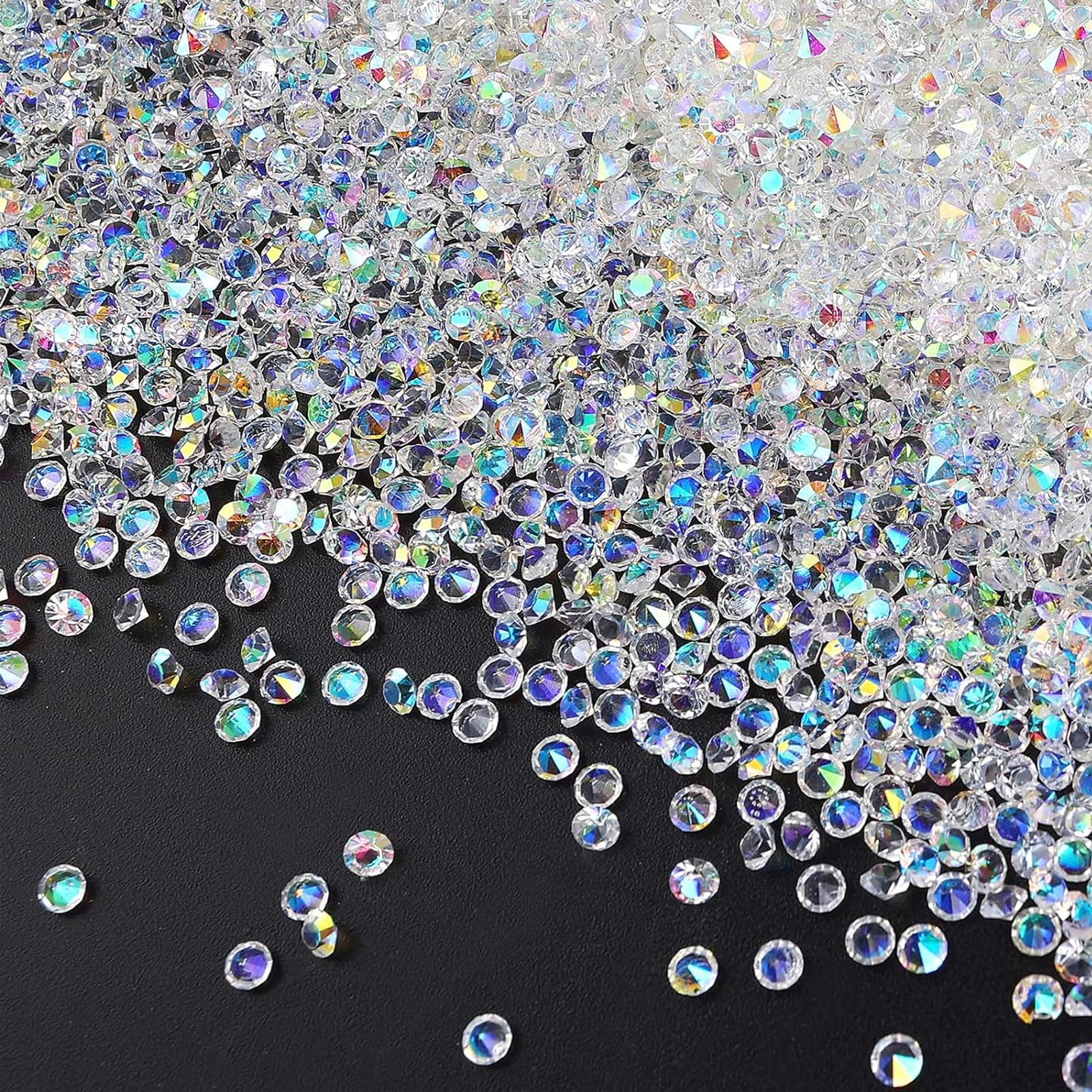 Gintoaria 2000 Pezzi/confezione Di Cristalli Acrilici Sparsi Per Tavolo Da Matrimonio Coriandoli Gemme Acriliche Riempitivi Per Vasi Strass P~p115981726