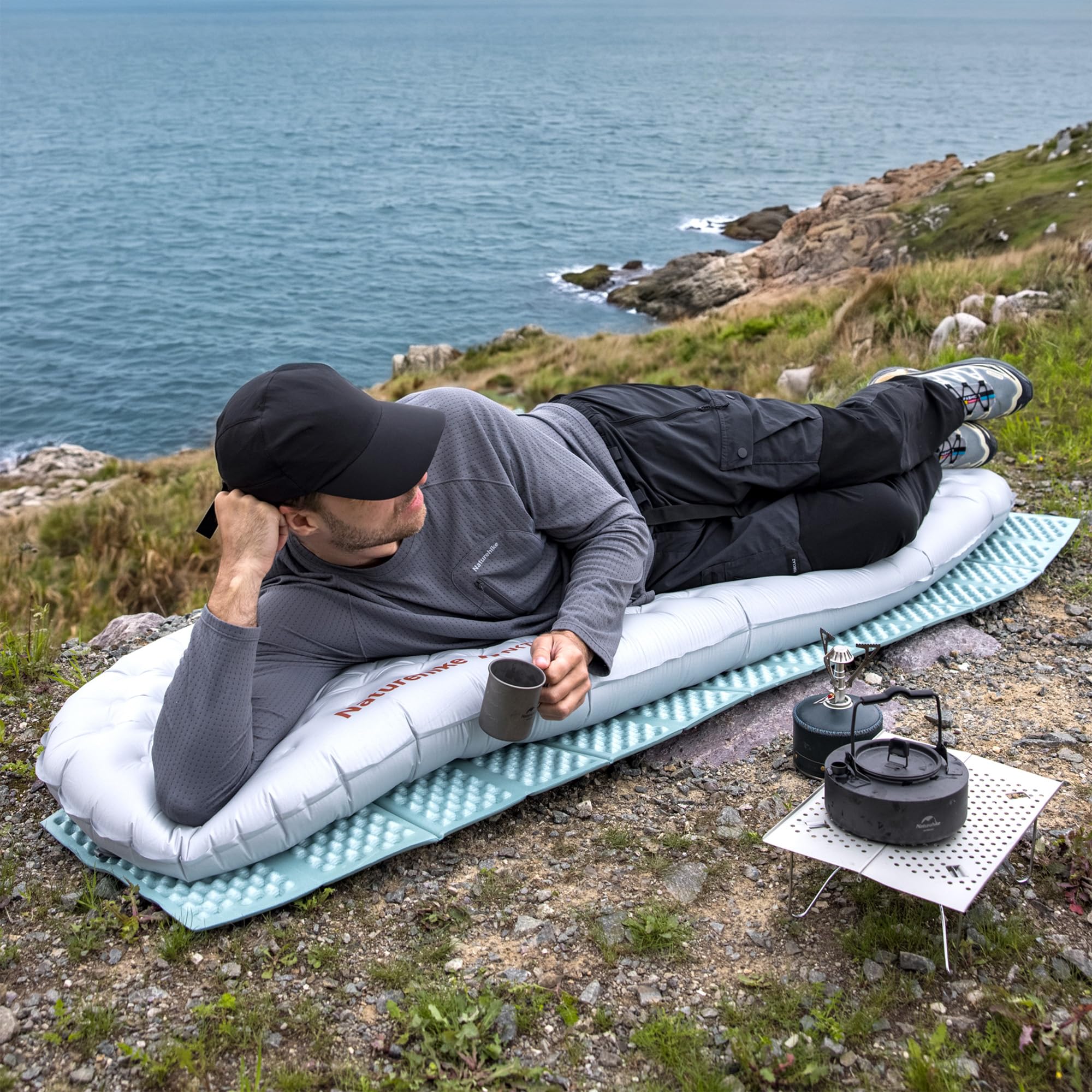 Amazon.co.jp: Naturehike超軽量フォームスリーピングパッド、R1.8-R3