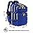 LHI Military Tactical Backpack for Men and Women 45L Army 3 Days Assault Pack Bag Large Rucksack with Molle System - Blue with yellow zipper