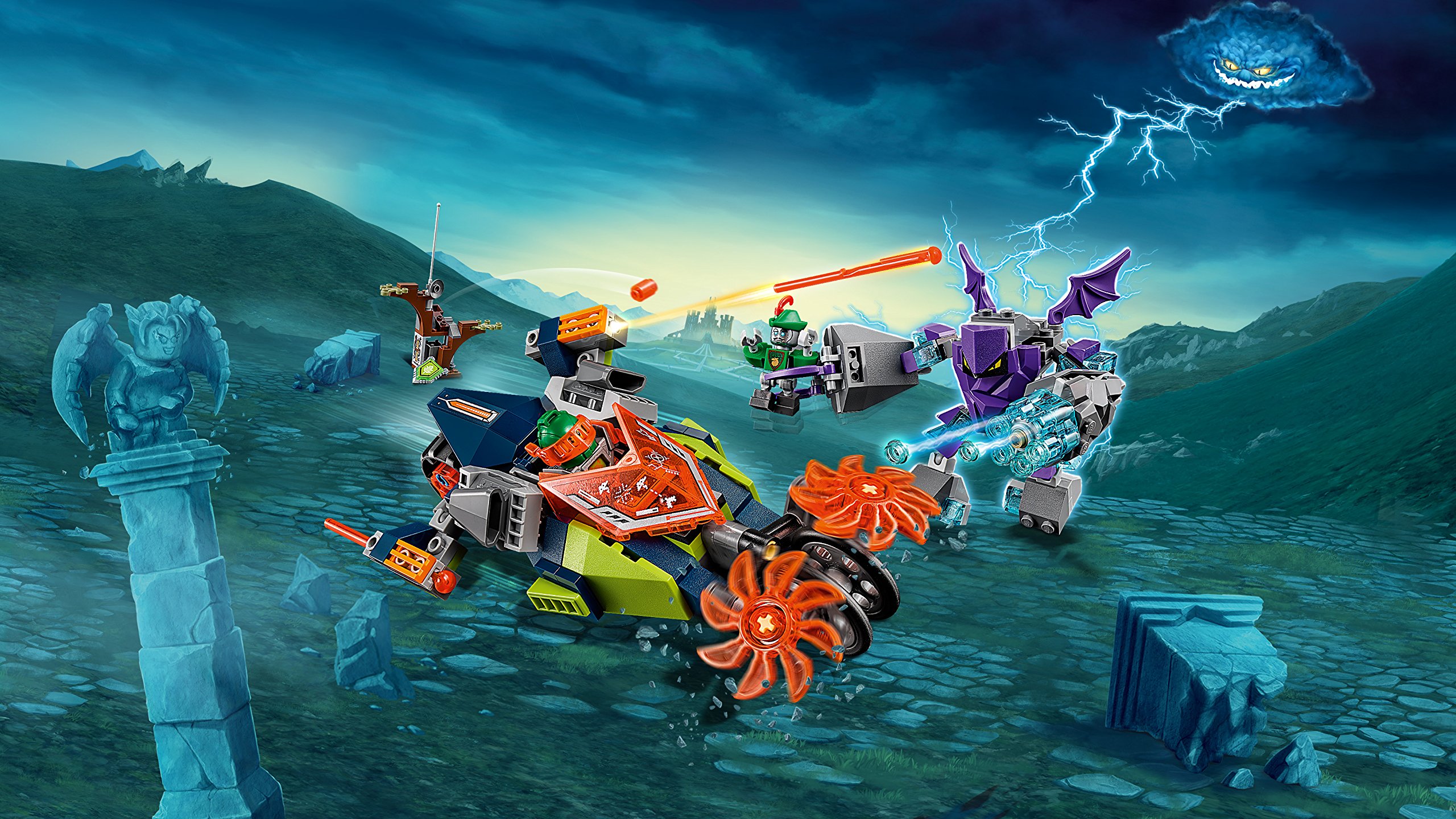LEGO Nexo Knights 70358 - Aarons Flex Dragster