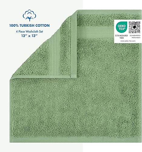 Miniatura 170 de Cotton Paradise - Juego de 4 toallas de mano para el baño de 100% algodón turco, suaves y absorbentes, color beige