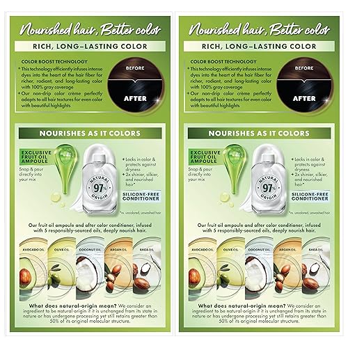 Miniatura 3 de Garnier Nutrisse - Coloración en crema nutritiva para el cabello 11 color negro más negro 2 unidades