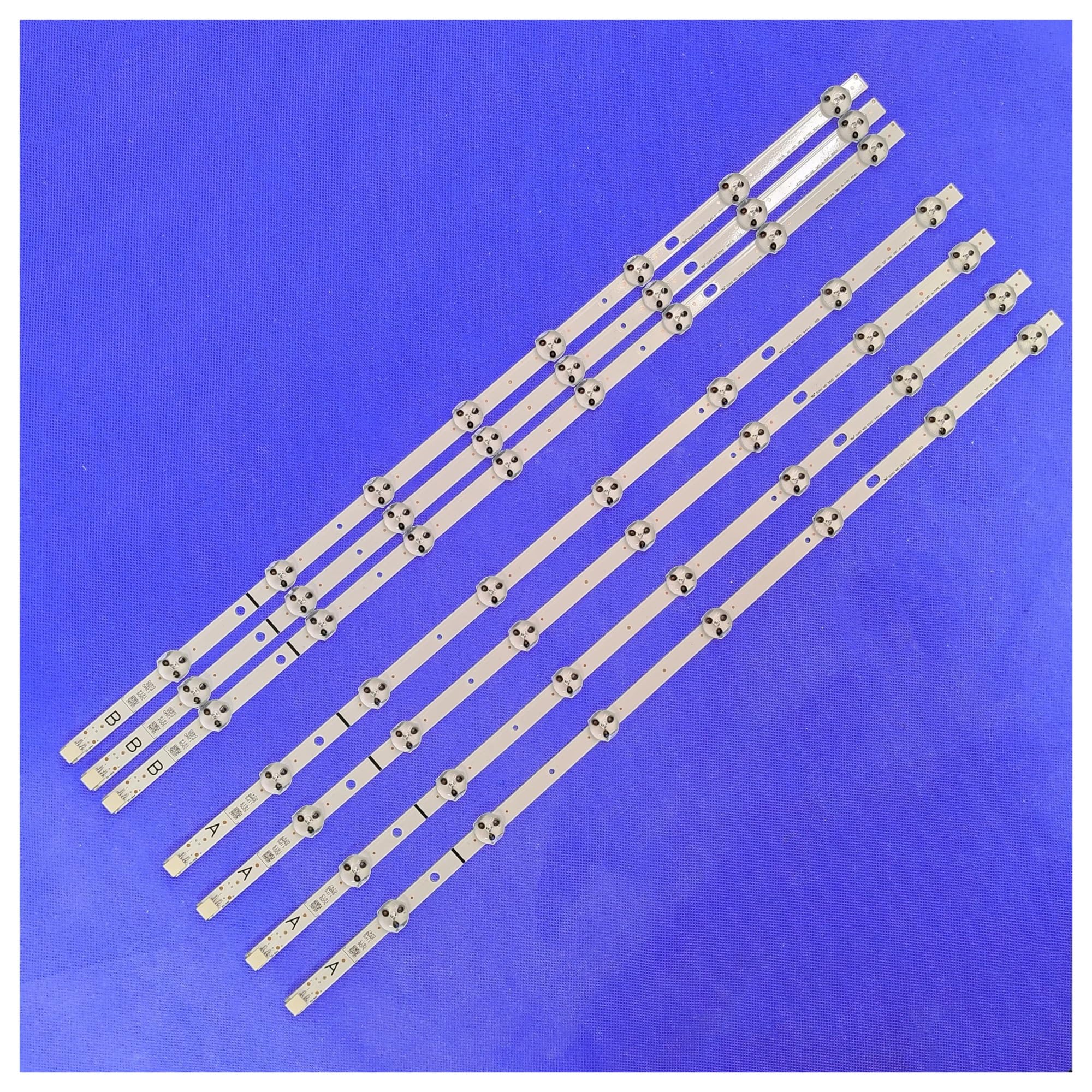 HYKPSTYJY 7pcs LED LT-55VU73M VES550QNDS-2D-N13 N11 N12 U11 U12 U13 SVV550AK7_UHD_7LED_B Type_Rev0.3 55 UHD DRT A-Type 17DLB55NER1