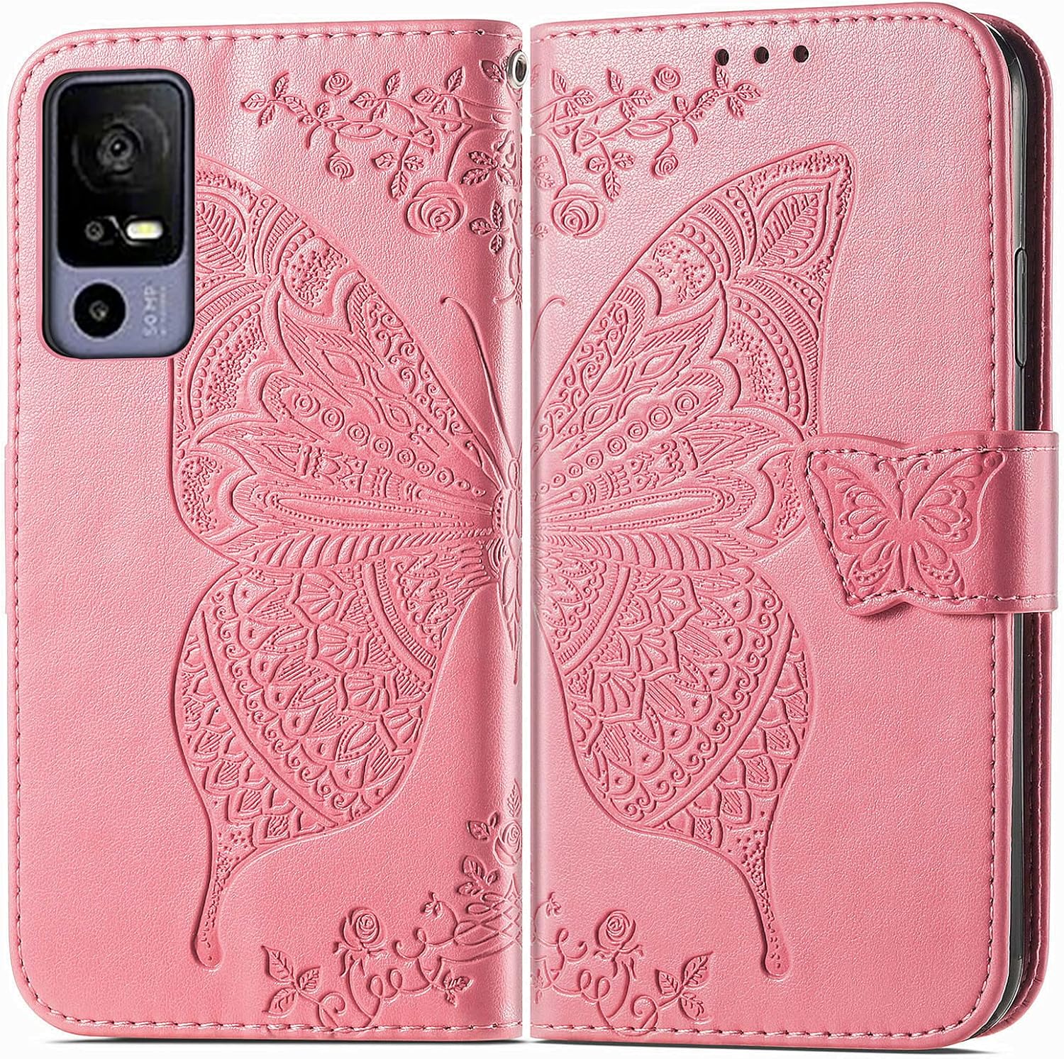 DAMONDY for Jitterbug Smart 4 Case,Lively Jitterbug Smart4 Phone Case,Butterfly