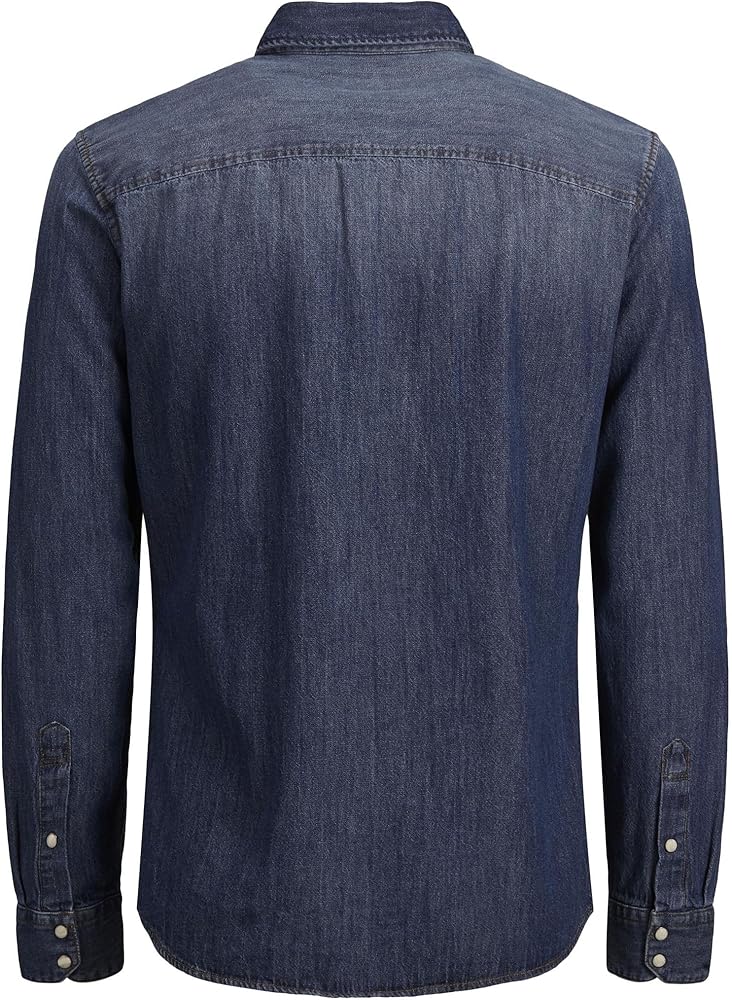 Amazon.co.jp: Jack＆Jones Jjesheridan Shirt L/sデニムシャツ