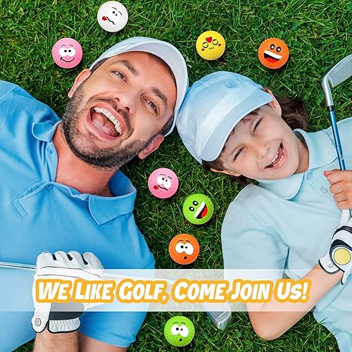 Miniatura 2 de Sumind 20 bolas de espuma para practicar golf, recuerdos de fiesta, sonrisa, alivio del estrés de 1.57 pulgadas, para la escuela, carnaval,
