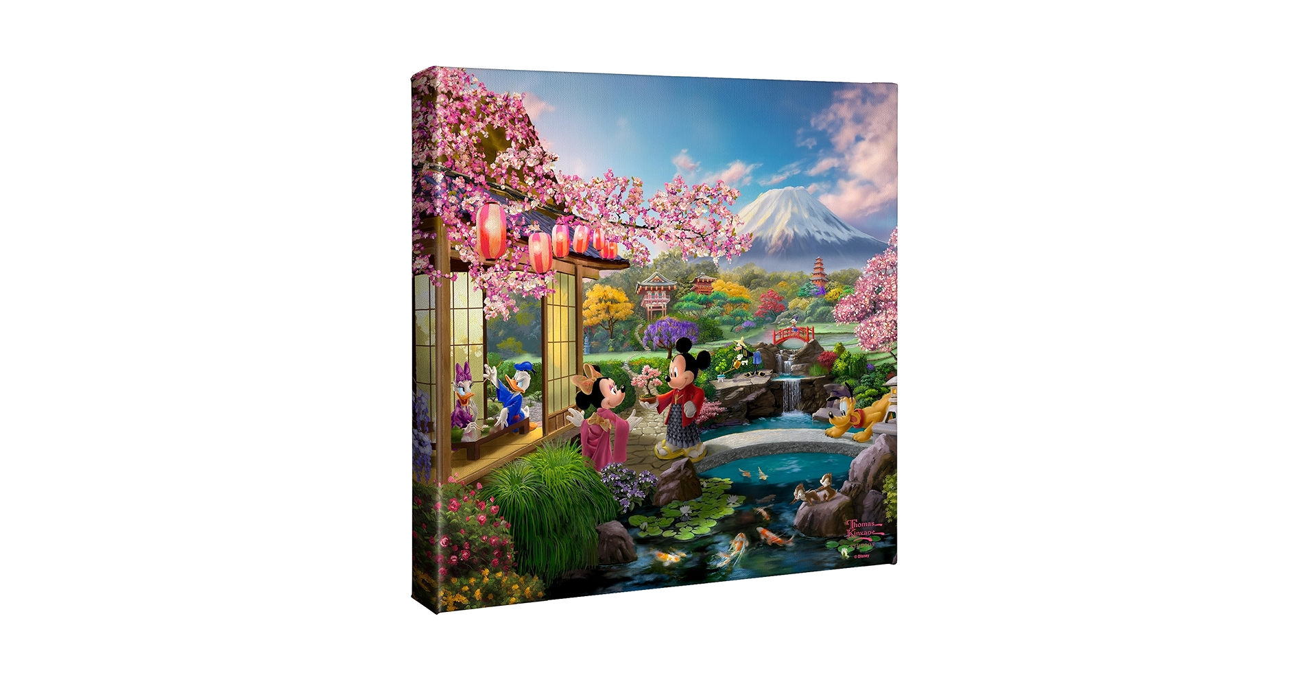 Amazon.com: Thomas Kinkade Studios Disney Mickey and Minnie